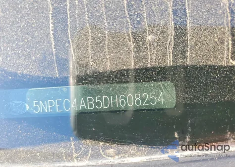 2013 Hyundai Sonata Limited 2.0T z USA, uszkodzony, nr VIN 5NPEC4AB5DH608254